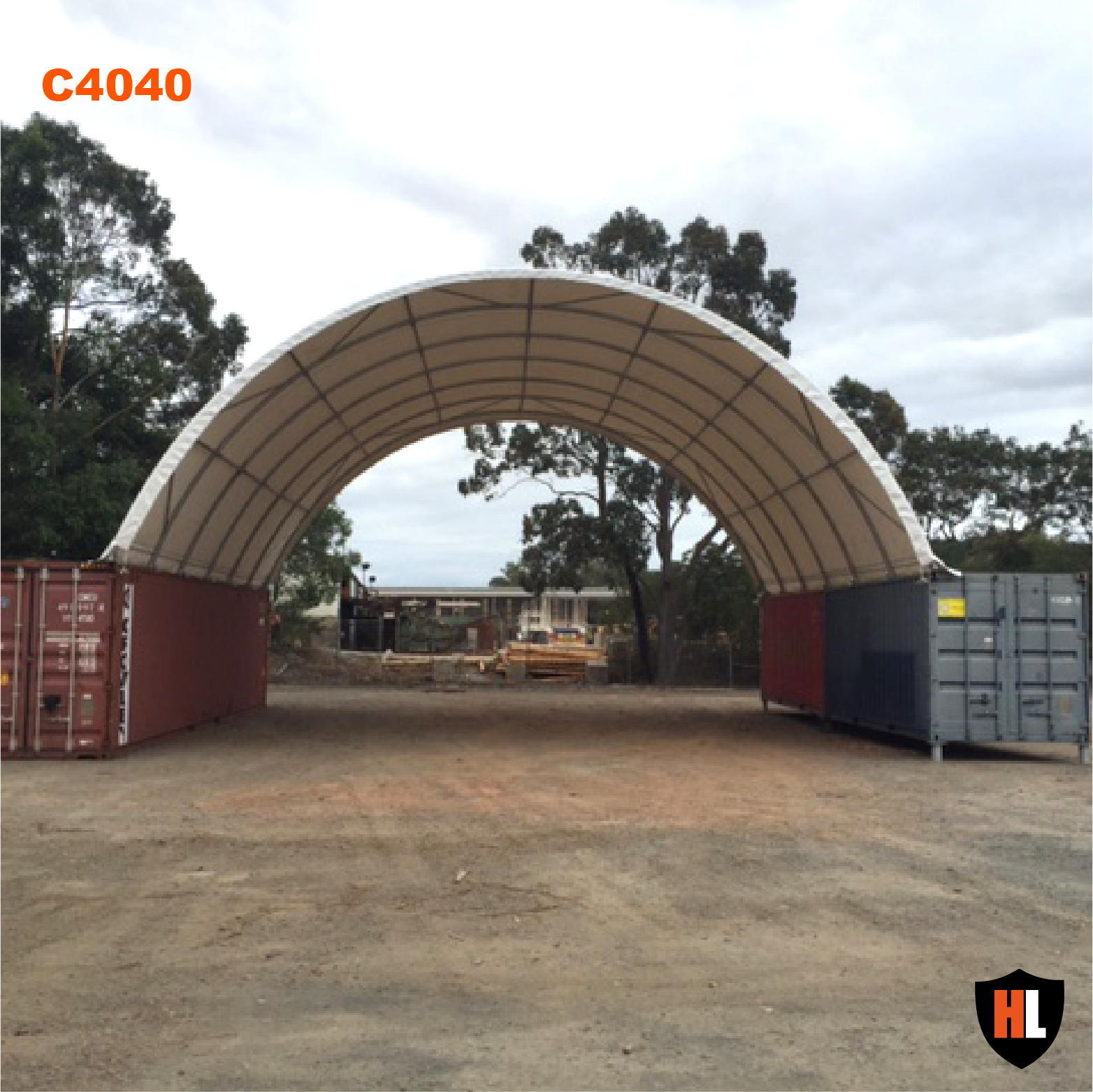 40ft Container Shelter