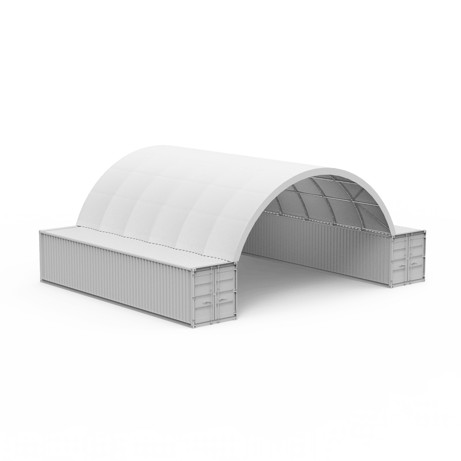 33FT Wide Container Shelters