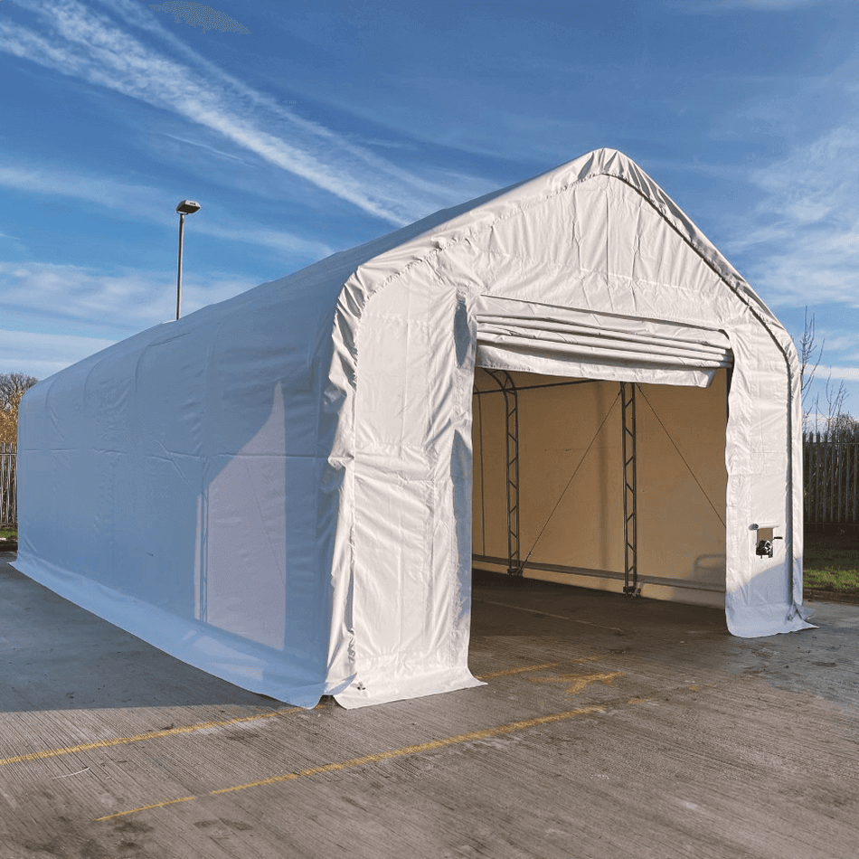 20FT Series Double Trussed Storage Tent - Multiple Length Options