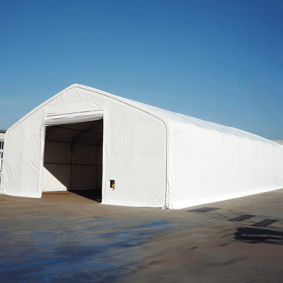 40FT Series Double Trussed Storage Tent - Multiple Length Options