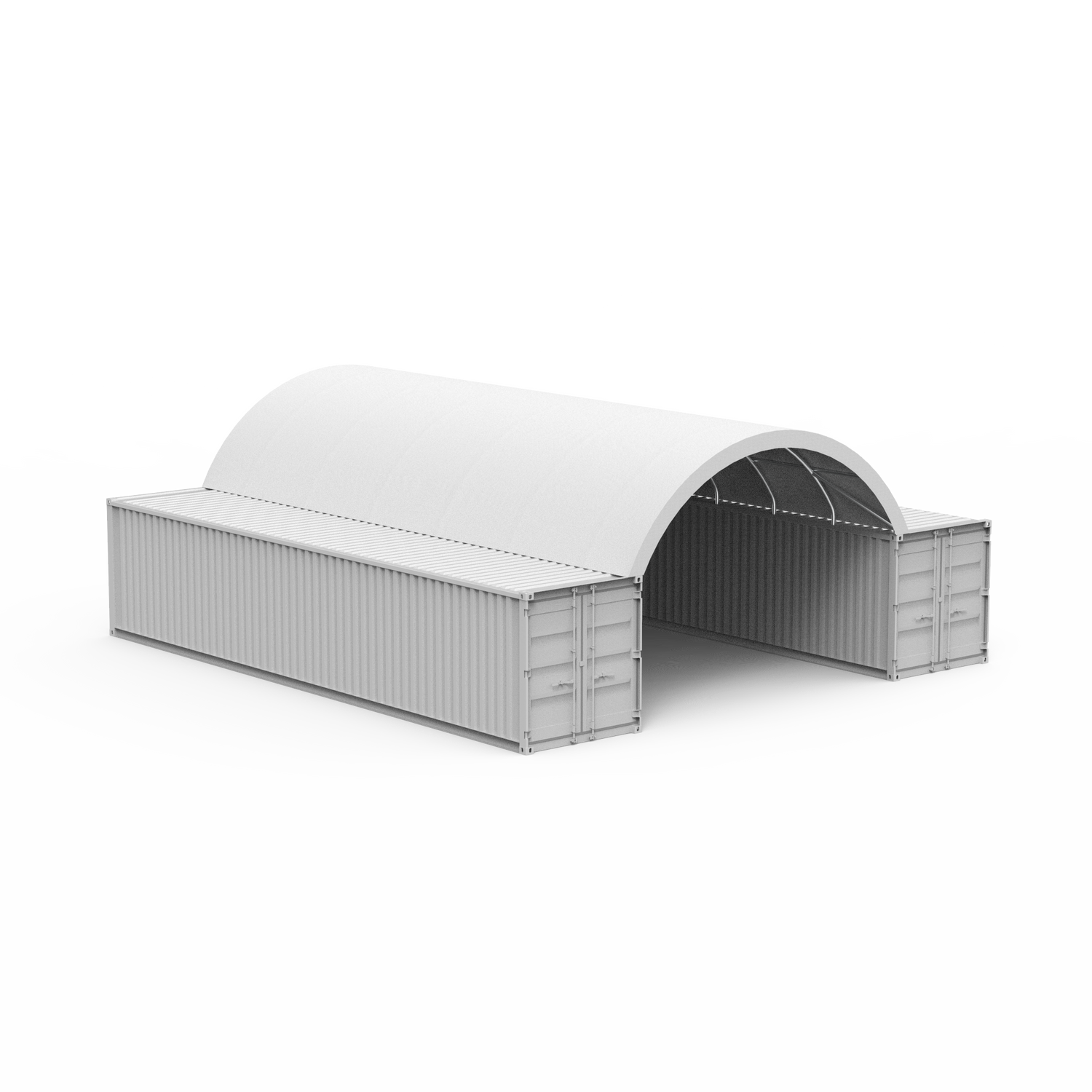 C2040 - 20 x 40 ft Container Shelter